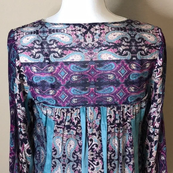 LUCKY BRAND Paisley Print Dress